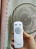 美的（Midea）【幸运草安睡2.0 MAX】一键闪装/直流变频家用轻音电风扇语音遥控落地扇 大风量一级能效卧室电扇 实拍图
