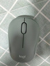 罗技（Logitech）M221 轻音鼠标 无线鼠标 办公鼠标 对称鼠标 带无线微型接收器 薄荷绿 实拍图