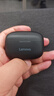 联想（Lenovo）真无线蓝牙耳机 半入耳式耳机 音乐运动游戏耳机蓝牙5.4 适用苹果小米手机 EA110黑色 实拍图