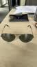 雷朋（RayBan）经典飞行员系列太阳镜男女款墨镜时尚开车出行眼镜0RB3025 W0879 枪色镜框绿色镜片 尺寸58 实拍图