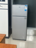 奥克斯小冰箱家用小型迷你冷藏冷冻两用出租房宿舍用节能省电寝室办公室电冰箱 【净化去味】186银色【高效保鲜 铜管速冷】70L 实拍图