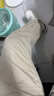 Homlean休闲裤男纯棉直筒秋季宽松阔腿裤子男潮流百搭男款HZ27卡其XL 实拍图