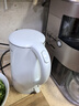 美的（Midea）【价保618】电热水壶烧水壶1.7L304不锈钢0涂层双层隔热自动断电1500W养生冲奶 MK-SH17M130 实拍图