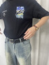 七匹狼男士皮带真牛皮2026新款针扣式腰带男牛仔裤带父亲节礼物送爸爸 黑色 实拍图