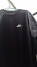 耐克(NIKE)春夏男短袖T恤 纯棉 运动休闲 经典简约 AR4999-013 黑色M 实拍图