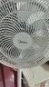美的（Midea）【品质推荐】七叶轻音柔风电风扇/家用省电落地扇/台式电扇/广角摇头节能宿舍小型风扇 SAE35CA 实拍图