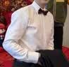 TUONO领结男士宴会婚礼新郎伴郎礼服时尚高端正装衬衫蝴蝶结领带礼盒装 实拍图