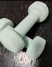 Keep哑铃女士健身家用彩色浸塑环保手铃亚铃全身塑形浅绿1.5kg*2 实拍图