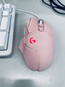 罗技（Logitech）G502 HERO有线键鼠 游戏鼠标 配重竞技FPS K845游戏机械键盘 电竞键鼠套装 背光灯效发光全尺寸 【K845升级版】K848白色+G502HERO粉 实拍图