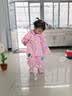 lemonkid儿童雨衣男童女宝宝雨披小学生雨具 蒂娜彩虹星星兔连体 M 实拍图