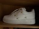 耐克NIKE女空军一号AF1 运动鞋FV3654-111帆白38.5 实拍图