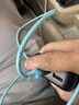 品胜[冰川透明]苹果17数据线type-c充电线双头PD60W快充车载适用iPhone16/15手机平板iPad笔记本蓝 实拍图