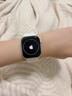 Apple/苹果 Watch S11 智能手表GPS+蜂窝款42毫米银色铝金属表壳雾紫色运动型表带S/M MF9G4CH/B情人节 实拍图
