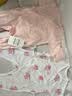 童泰（TONGTAI）婴儿连体衣夏季新生儿衣服宝宝家居内衣蝴蝶衣2件装 粉色66cm 实拍图