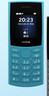 诺基亚（NOKIA）新105 4G 全网通移动联通电信 老人老年按键直板学生儿童备用戒网手机 双卡双待  蓝色 实拍图