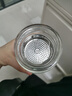 富光双层玻璃杯 高硼硅玻璃泡茶杯子 茶水分离杯 带茶隔商务水杯男士 实拍图