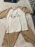 史努比（SNOOPY）儿童睡衣空调服春夏男女童薄款家居服中袖中裤套装 实拍图