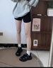 FILA斐乐蕨草鞋2代男女鞋杨幂同款运动鞋老爹鞋秋增高舒适休闲鞋 【男】黑-BK 41 实拍图