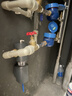 海尔（Haier）前置过滤器全屋净水器家用15T/h大通量智能自动冲洗双重过滤磁吸抑菌终身免换芯【新品】XFAZ45 实拍图