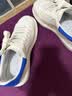 百丽撞色小白鞋男鞋牛皮舒适厚底增高休闲运动板鞋A1160BM5 蓝尾翼 41 实拍图