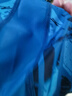 李宁（LI-NING）游泳帽儿童舒适护耳不勒头印花布泳帽男女童游泳装备 6111 深灰蓝 实拍图