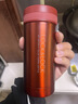 乐扣乐扣（LOCK&LOCK）不锈钢纤巧便携保温杯茶水杯车载商务杯子200ml红色LHC550 实拍图