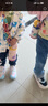 babycare西高地保温杯学饮儿童宝宝学生上学水壶吸管直饮杯外出6月+-大粉 实拍图