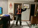 宏盛华顺防坠落安全带 半身式高空作业安全绳施工电工腰带3米小钩 实拍图