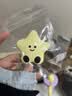 舞栋贺ins可爱硅胶星星磁吸气囊手机支架可拆卸便携百搭款手机壳配饰 五角星支架1个 气囊磁吸款 实拍图