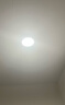 雷士（NVC）LED筒灯家用客厅卧室吊顶过道免开孔明装天花灯PC白色9瓦暖白光 实拍图