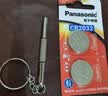 松下（Panasonic）车钥匙电池套装【CR2032两粒+拆装工具】适用丰田部分凯美瑞RAV4荣放皇冠雷凌汉兰达卡罗威驰致炫 实拍图