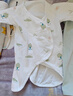 童泰婴儿连体衣新生儿衣服四季0-6月初生宝宝哈衣爬服纯棉内衣2件装 绿白小树（四季款） 59cm (建议1-3个月身高55-60cm) 实拍图