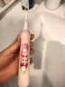 鸿蒙智选力博得智能儿童电动牙刷 食品接触级材质宝宝牙刷礼物3-12岁儿童牙刷生日礼物粉 支持华为智慧生活 实拍图