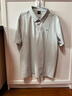 KOLON SPORT/可隆SECO POLO衫  男士户外抗菌防晒UPF50+吸湿速干T恤 LHPT6MTT23-LG 浅灰 XL 180/100A 实拍图