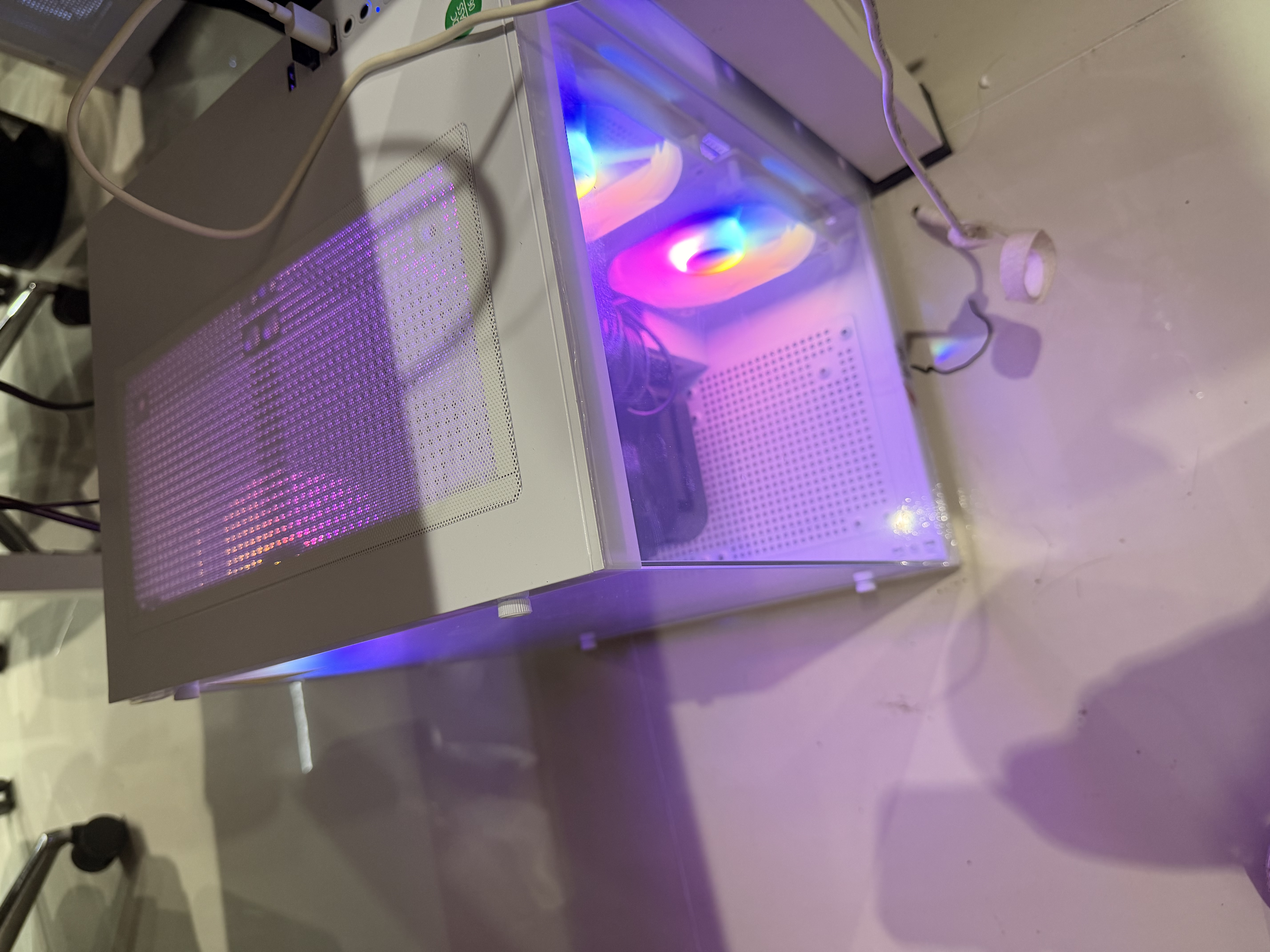 华硕（ASUS）海景房5060全家桶14代酷睿i7台式电脑DIY组装机独显主机整机直播设计游戏电竞水企业大额补贴整套 机皇顶配：R7-5700|RTX5050|1.5T 华硕单主机(五年质保+国行带票 实拍图