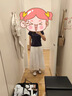 优衣库层叠长裙女装常规款半身裙26春夏新款484820 484821 484820/00白色 M 实拍图