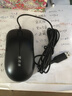 双飞燕（A4TECH）WM-100 大手 对称 有线鼠标 办公鼠标外设电脑鼠标 鼠标usb接口 台式电脑有线鼠标 黑色 有线 实拍图