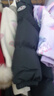 保姆鹅  【风墙】儿童羽绒服宝宝中长款护脸加厚外套保暖童装[NG2664] 炭黑 120 实拍图