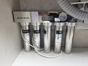 奥克斯（AUX）净水器家用直饮厨房超滤净水机大流量不锈钢自来水过滤器无废水免插电商用净饮机国家补贴 自行安装【智显款+保留矿物质】 实拍图