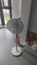 美的（Midea）【幸运草安睡1S】一级能效直流变频声控电风扇家用遥控卧室静音落地扇台式桌面抗菌大风力转页扇 实拍图