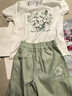 真维斯女童夏装套装2026年儿童夏季短袖t恤短裤两件套网红女孩运动衣服 实拍图