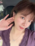 古婷简约磨砂素圈耳环轻奢小众设计高级感气质耳饰女2026新款潮耳圈 磨砂金色耳扣 实拍图
