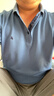 杉杉【凉感轻奢桑蚕丝】短袖T恤男士夏季衣服高端半袖体恤POLO衫装款 实拍图