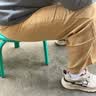 罗蒙（ROMON）真丝香云纱阔腿裤女夏季新款直筒裤高腰显瘦宽松桑蚕丝九分休闲裤 咖色 抗皱免烫- XL 115-130 实拍图