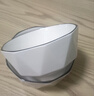 钻石黑线餐具碗盘套装家用餐具简约釉下彩套装乔迁新居餐具 4.5英寸碗2只【钻石黑线】 无规格 实拍图