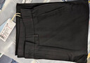 京东京造【舒适高弹】男士休闲裤子夏季男款百搭直筒西裤男裤 黑色2.0 L 实拍图
