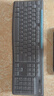 罗技（Logitech）MK275 键鼠套装 无线键鼠套装 办公键鼠套装 全尺寸 商务键鼠套装 带无线2.4G接收器 黑蓝色 实拍图
