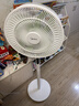 美的（Midea）【幸运草安睡1S】一级能效直流变频声控电风扇家用遥控卧室静音落地扇台式桌面抗菌大风力转页扇 实拍图