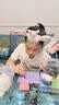 兰酷帕拼豆补充包黑白色mard融合豆粒2.6mm儿童手工diy玩具女孩六一礼物 实拍图