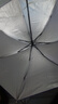 【全网爆款】手动UV折叠雨伞男女晴雨伞两用防晒遮阳黑胶伞 【新人福利】7骨 纯色随机无黑胶 实拍图